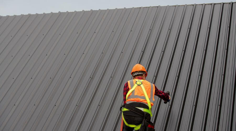 Professional metal roof installation in Creighton, MO